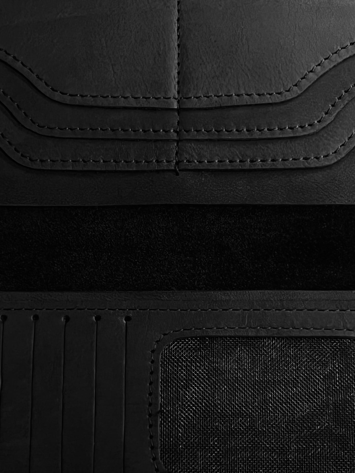 The Black Leather Wallet