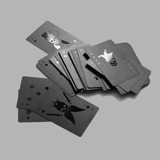 The Black Poker Cards