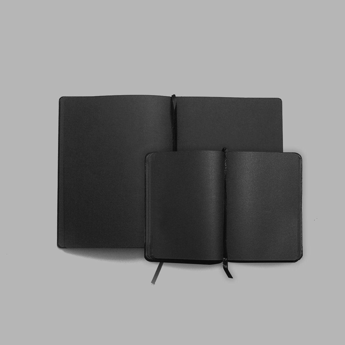 Black Notebook with Pen - Theblack.pk